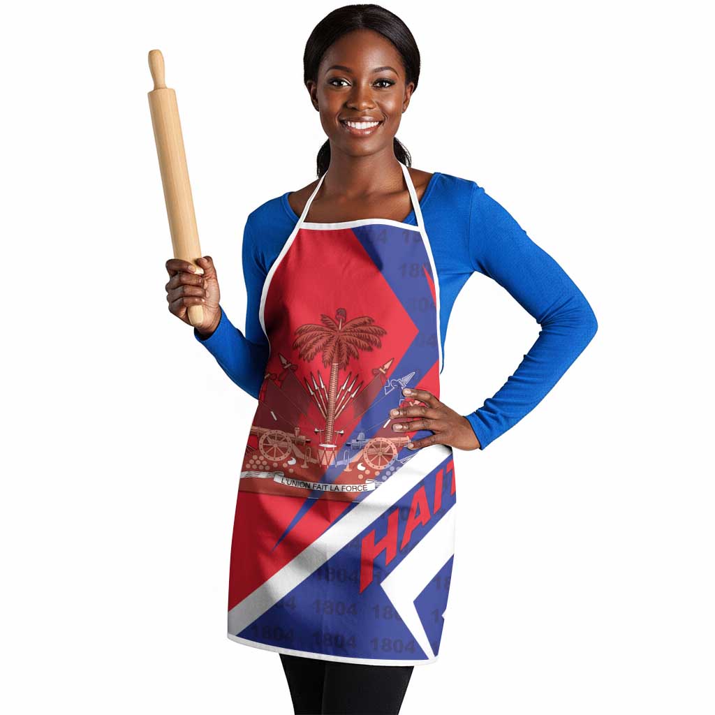Haiti 1804 Apron Coat Of Arms Simple Style