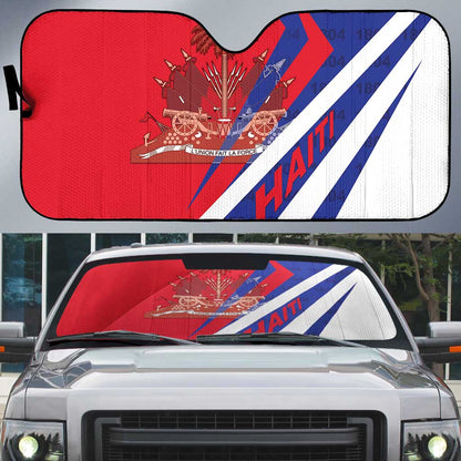 Haiti 1804 Auto Sun Shade Coat Of Arms Simple Style