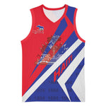 Personalised Haiti 1804 Basketball Jersey Coat Of Arms Simple Style - African Pride