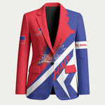 Personalised Haiti 1804 Blazer Coat Of Arms Simple Style