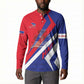 Personalised Haiti 1804 Button Sweatshirt Coat Of Arms Simple Style