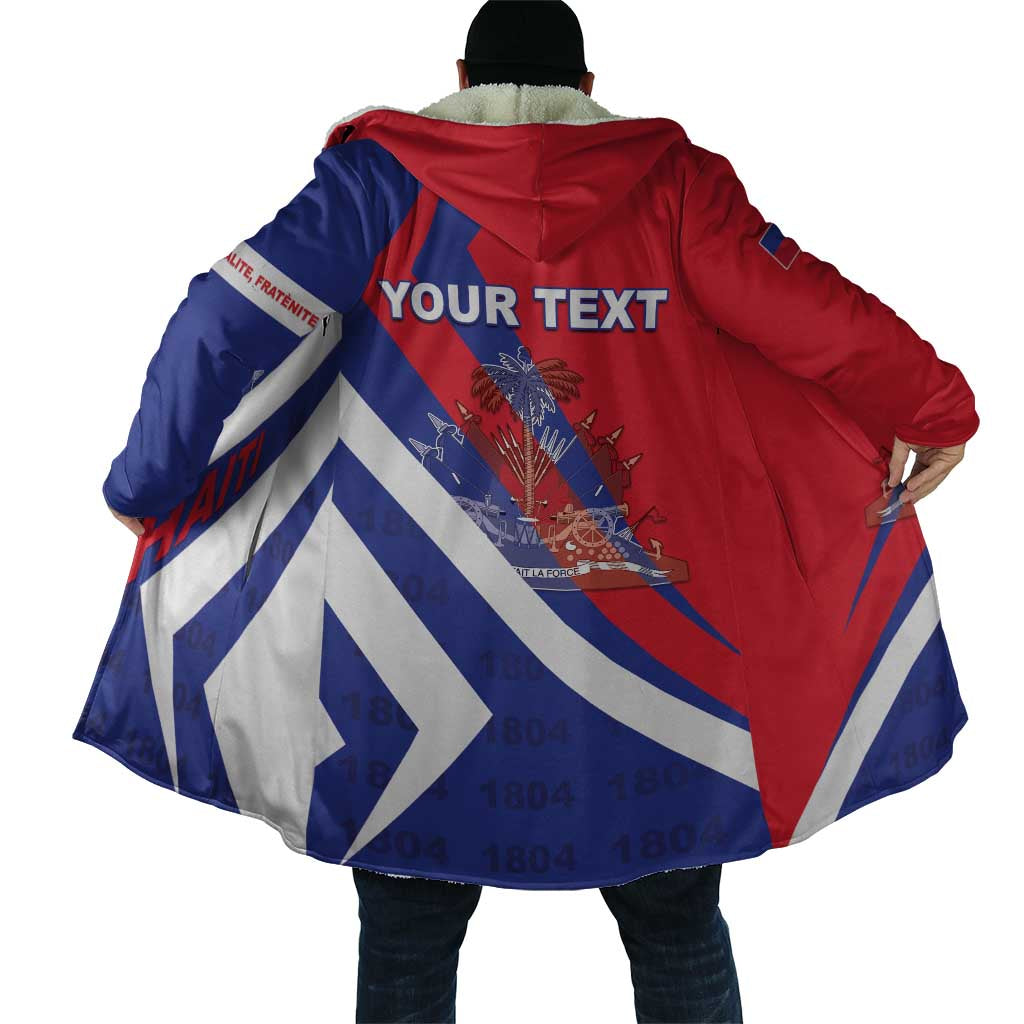 Personalised Haiti 1804 Cloak Coat Of Arms Simple Style