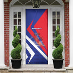 Personalised Haiti 1804 Door Cover Coat Of Arms Simple Style