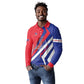 Personalised Haiti 1804 Long Sleeve Polo Shirt Coat Of Arms Simple Style - African Pride
