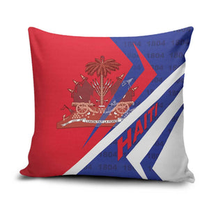 Haiti 1804 Pillow Cover Coat Of Arms Simple Style