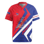 Personalised Haiti 1804 Rugby Jersey Coat Of Arms Simple Style - African Pride
