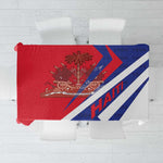 Haiti 1804 Tablecloth Coat Of Arms Simple Style - African Pride