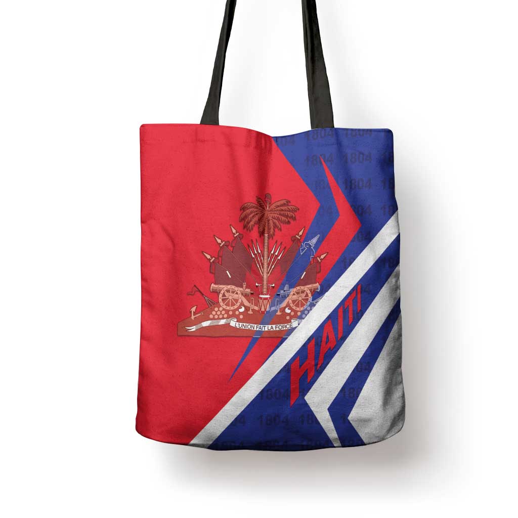 Haiti 1804 Tote Bag Coat Of Arms Simple Style