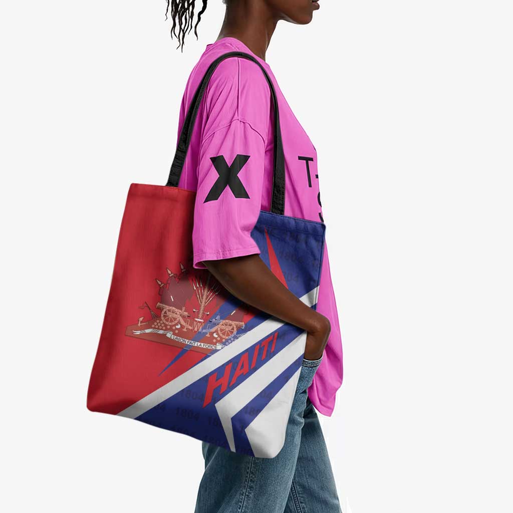 Haiti 1804 Tote Bag Coat Of Arms Simple Style