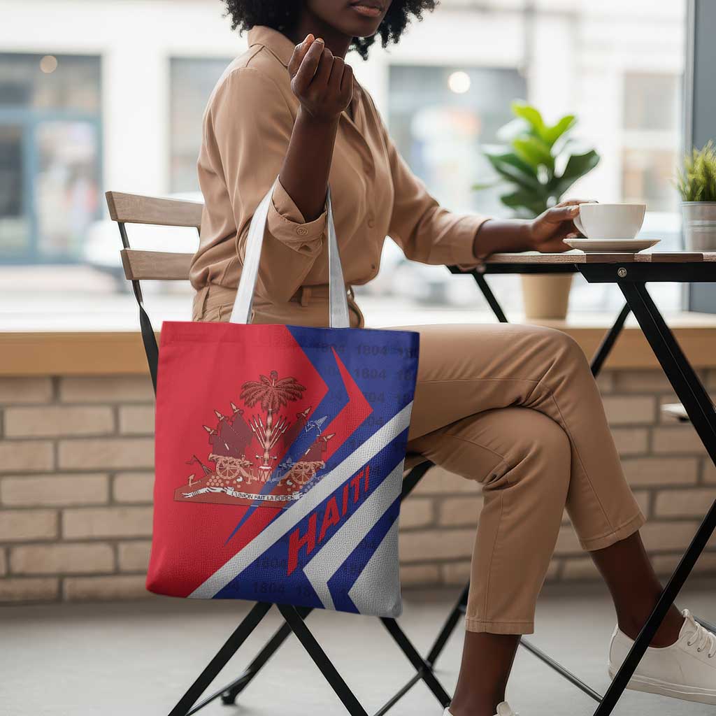 Haiti 1804 Tote Bag Coat Of Arms Simple Style