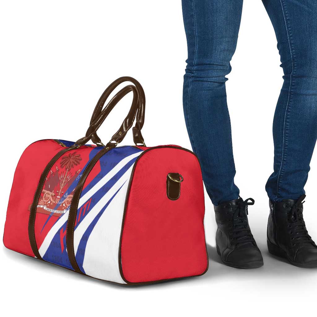 Haiti 1804 Travel Bag Coat Of Arms Simple Style