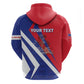 Personalised Haiti 1804 Zip Hoodie Coat Of Arms Simple Style - African Pride