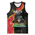 Personalised Haiti 1964 Basketball Jersey Coat Of Arms Unique Style - African Pride