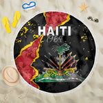 Haiti 1964 Beach Blanket Coat Of Arms Unique Style - African Pride