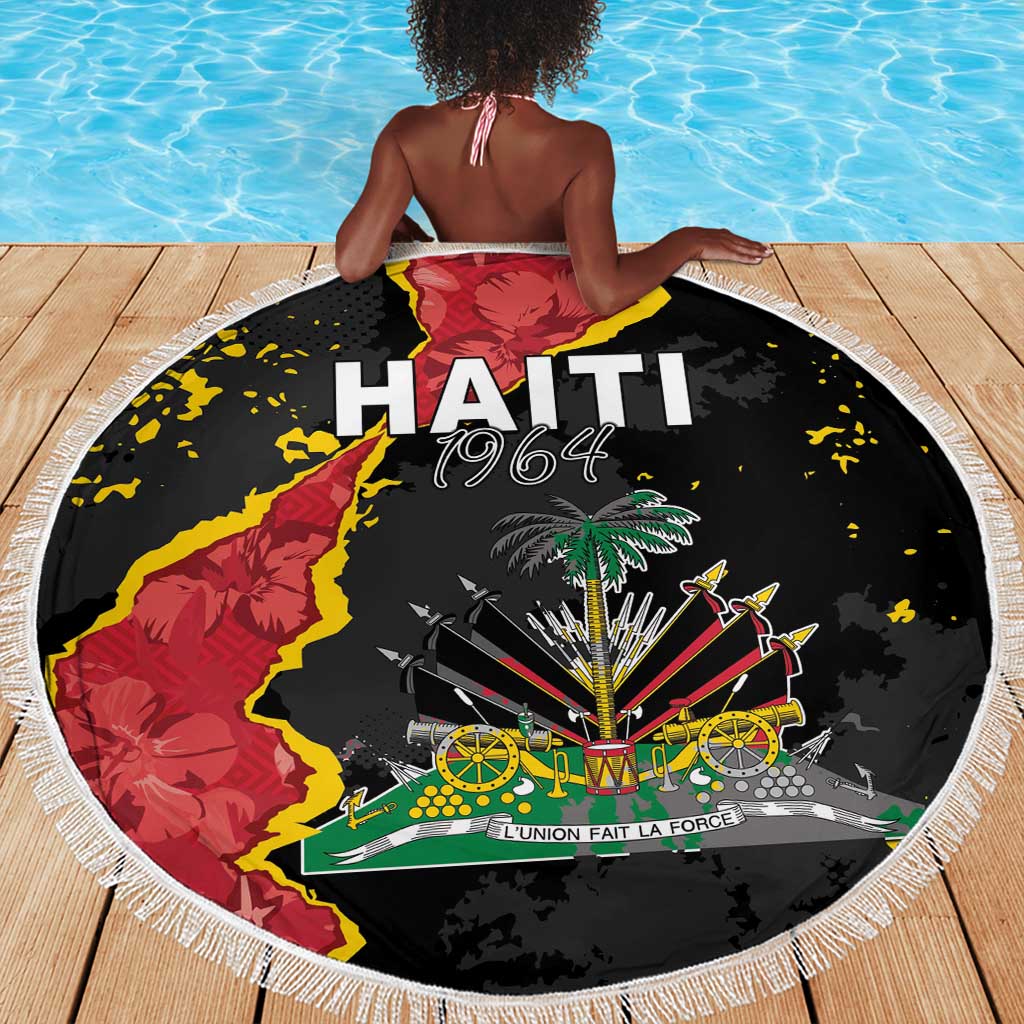 Haiti 1964 Beach Blanket Coat Of Arms Unique Style - African Pride
