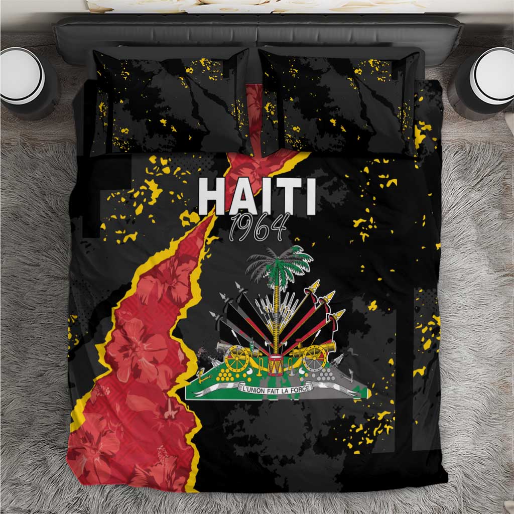 Haiti 1964 Bedding Set Coat Of Arms Unique Style - African Pride