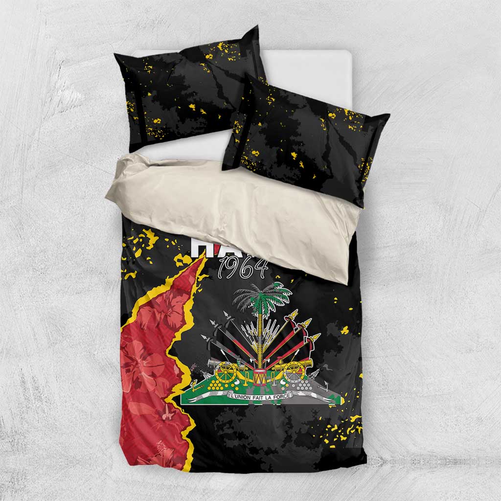 Haiti 1964 Bedding Set Coat Of Arms Unique Style - African Pride