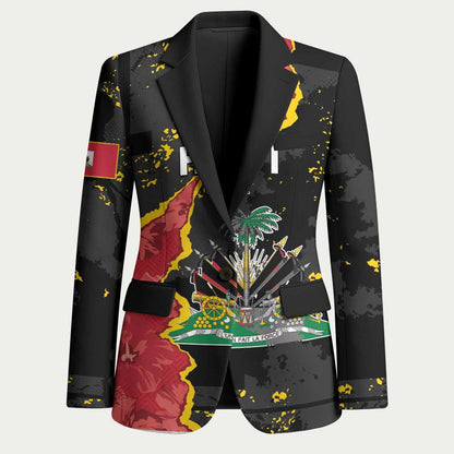 Personalised Haiti 1964 Blazer Coat Of Arms Unique Style