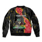 Personalised Haiti 1964 Bomber Jacket Coat Of Arms Unique Style - African Pride