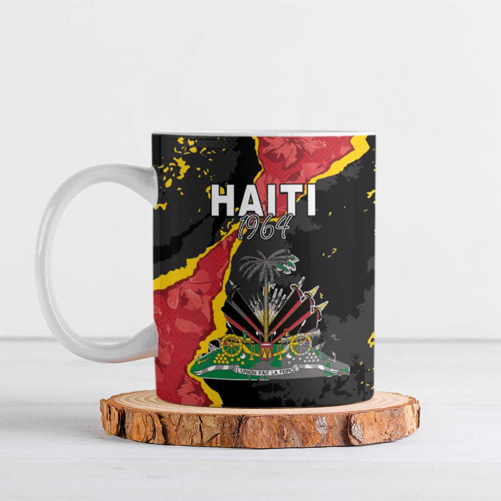 Personalised Haiti 1964 Ceramic Mug Coat Of Arms Unique Style