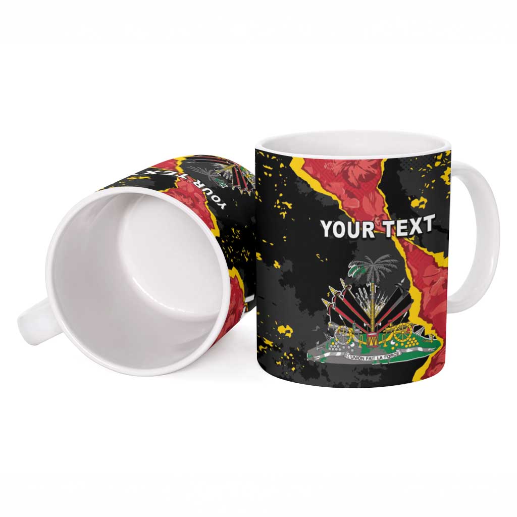 Personalised Haiti 1964 Ceramic Mug Coat Of Arms Unique Style