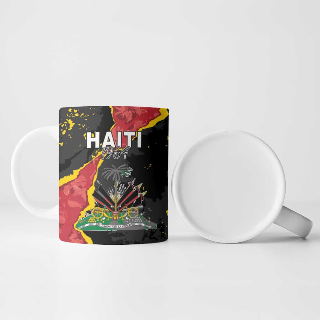 Personalised Haiti 1964 Ceramic Mug Coat Of Arms Unique Style