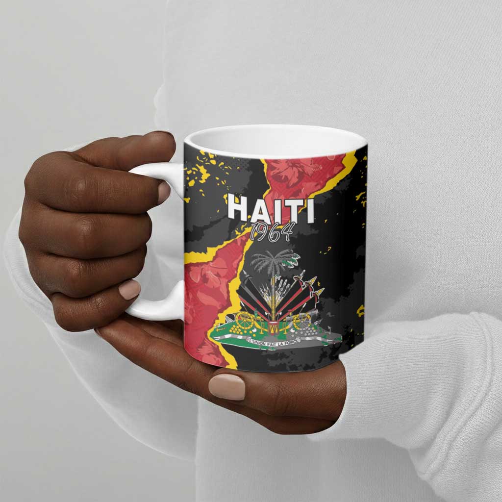 Personalised Haiti 1964 Ceramic Mug Coat Of Arms Unique Style