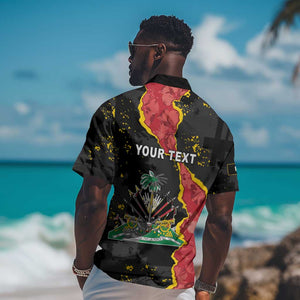 Personalised Haiti 1964 Hawaiian Shirt Coat Of Arms Unique Style - African Pride