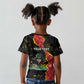 Personalised Haiti 1964 Kid T shirt Coat Of Arms Unique Style - African Pride