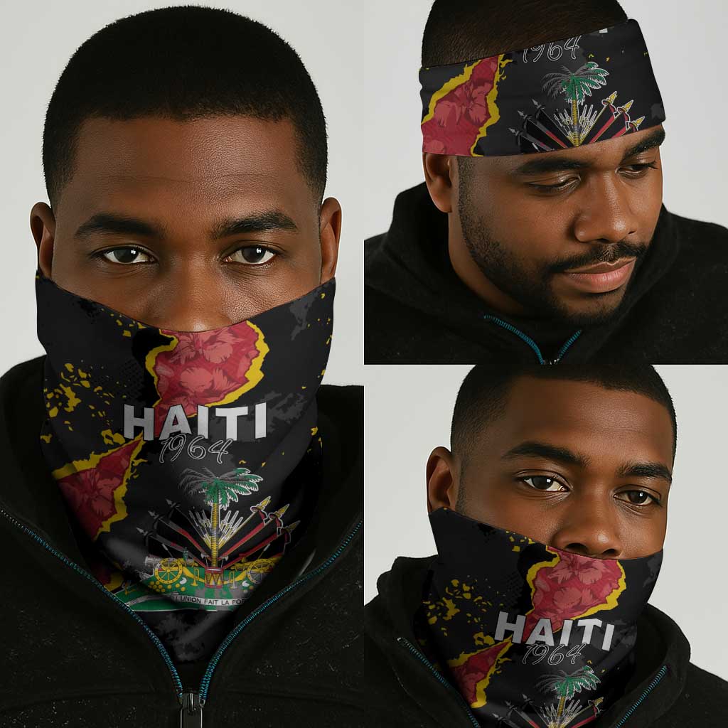 Haiti 1964 Neck Gaiter Coat Of Arms Unique Style - African Pride