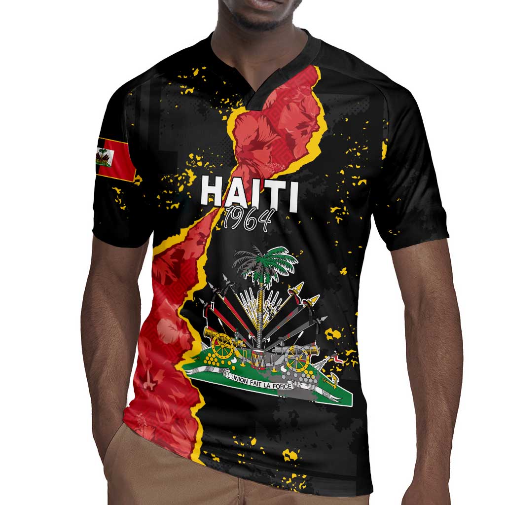 Personalised Haiti 1964 Rugby Jersey Coat Of Arms Unique Style - African Pride