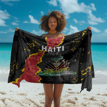Haiti 1964 Sarong Coat Of Arms Unique Style - African Pride