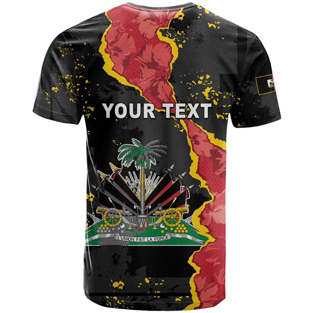 Personalised Haiti 1964 T shirt Coat Of Arms Unique Style - African Pride