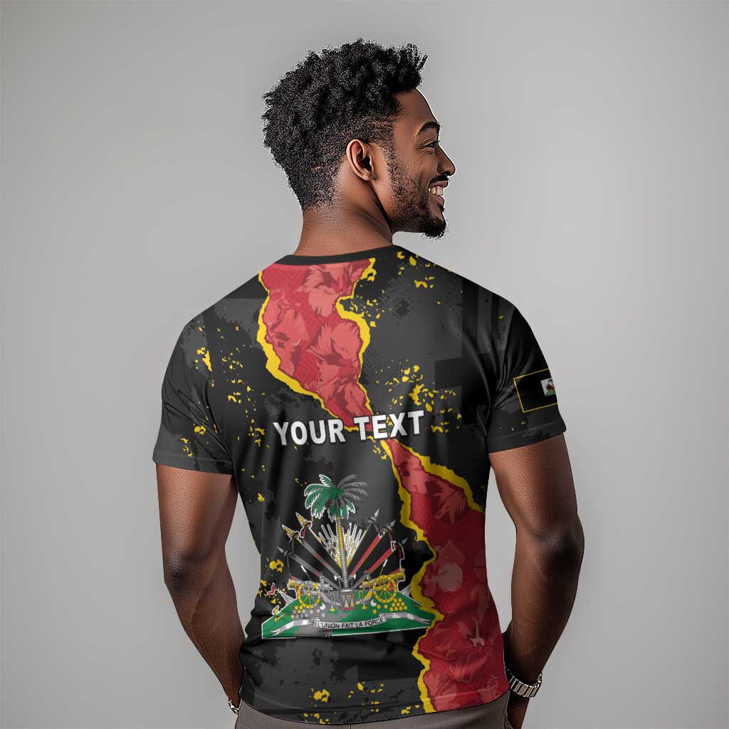 Personalised Haiti 1964 T shirt Coat Of Arms Unique Style - African Pride