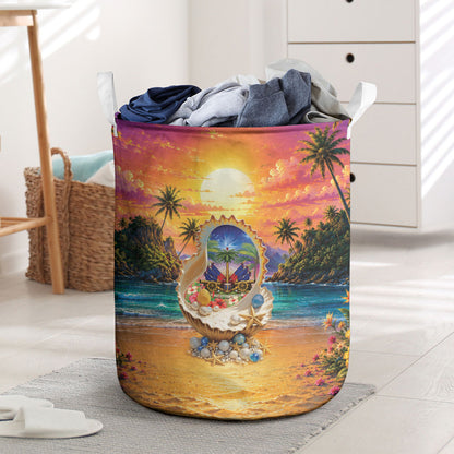 Haiti Laundry Basket The Pearl Of The Antilles