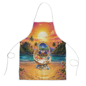 Haiti Apron The Pearl Of The Antilles