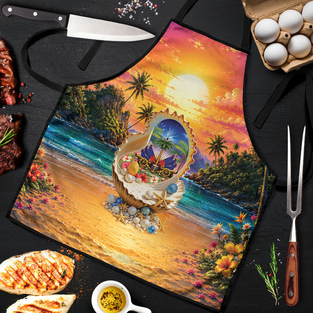 Haiti Apron The Pearl Of The Antilles