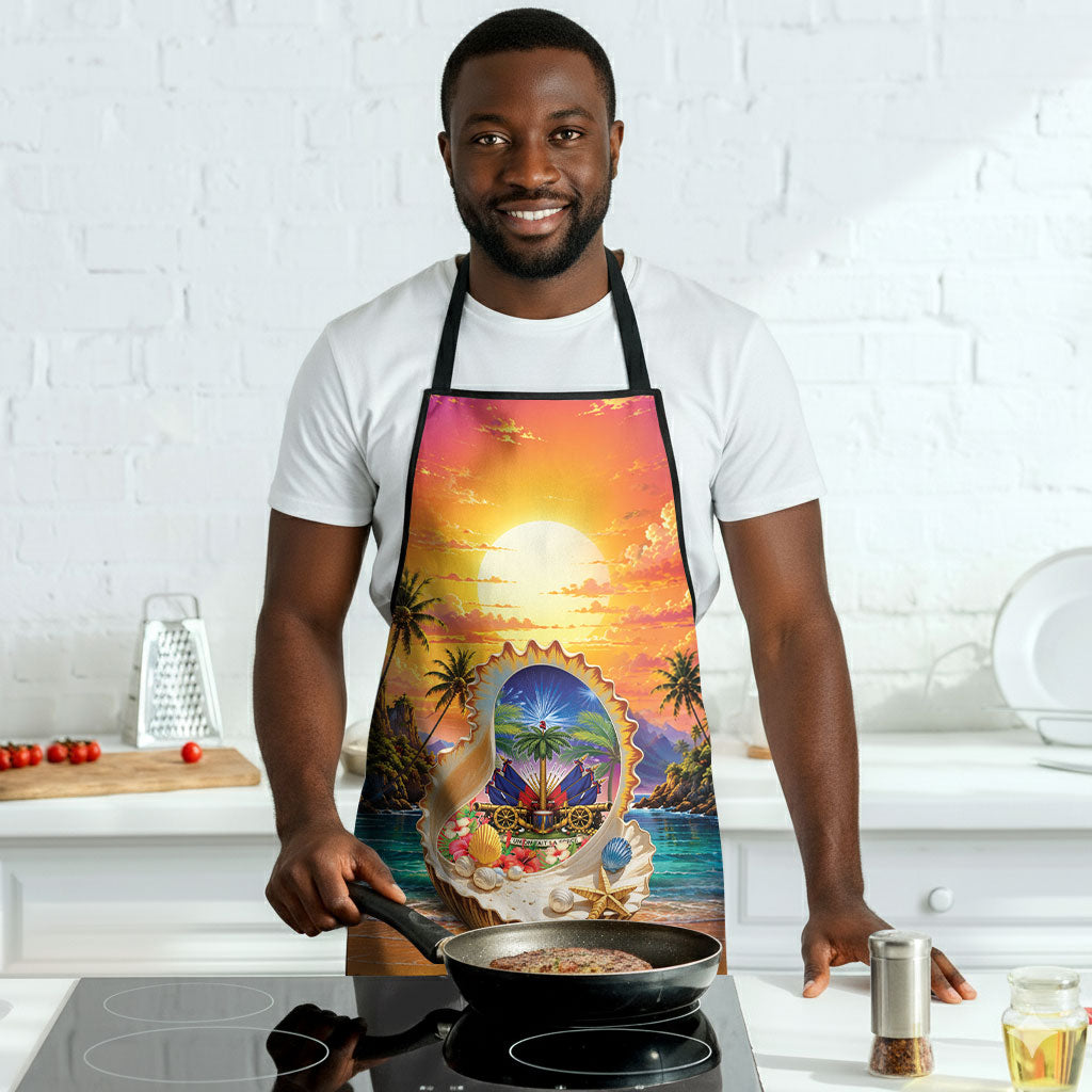 Haiti Apron The Pearl Of The Antilles