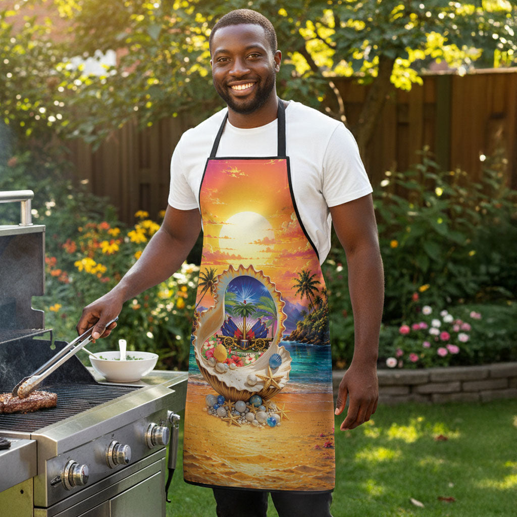 Haiti Apron The Pearl Of The Antilles