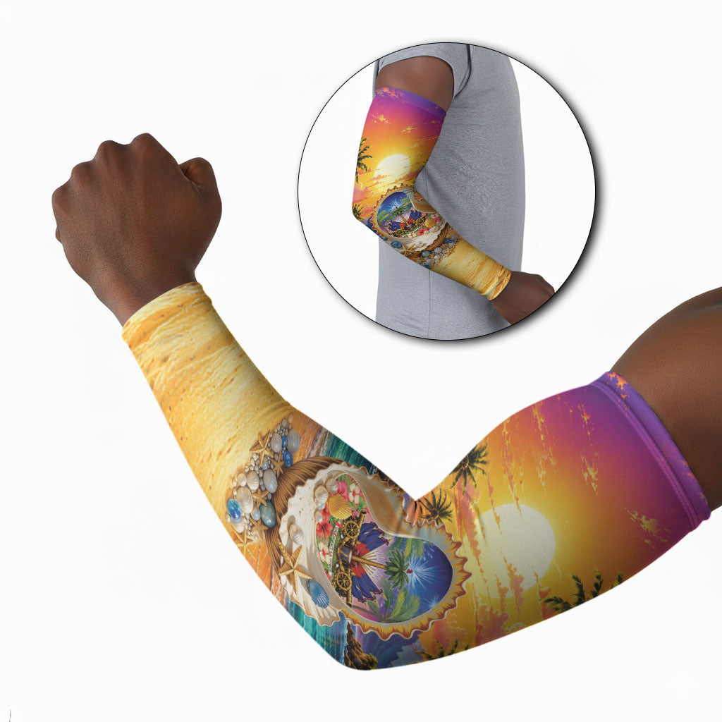 Haiti Arm Sleeves The Pearl Of The Antilles