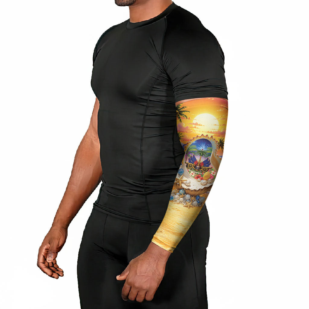 Haiti Arm Sleeves The Pearl Of The Antilles