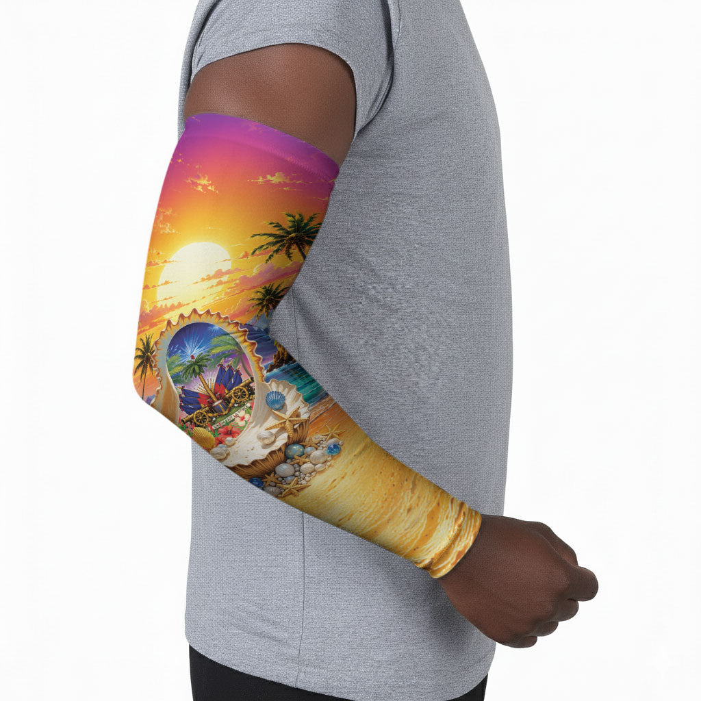 Haiti Arm Sleeves The Pearl Of The Antilles