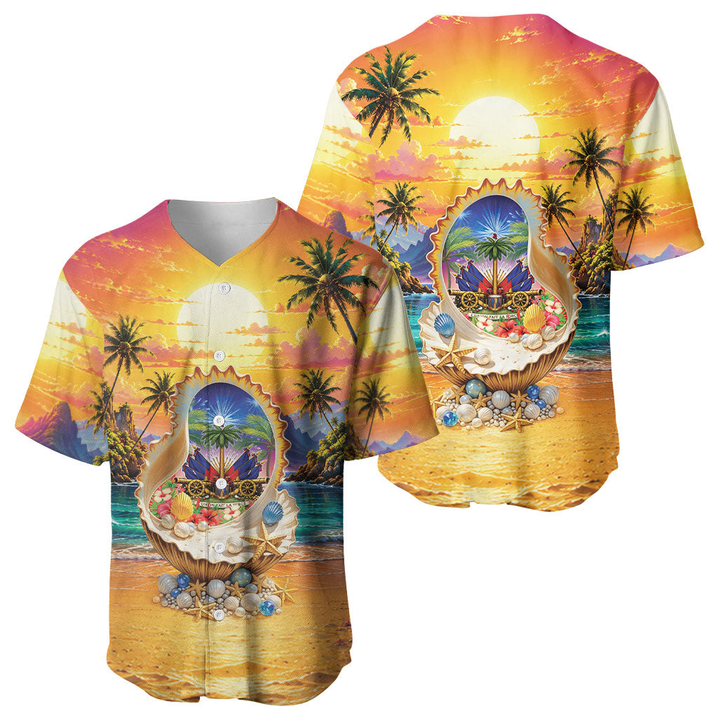 Haiti Baseball Jersey The Pearl Of The Antilles