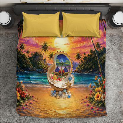 Haiti Bedding Set The Pearl Of The Antilles