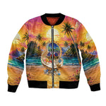 Haiti Bomber Jacket The Pearl Of The Antilles