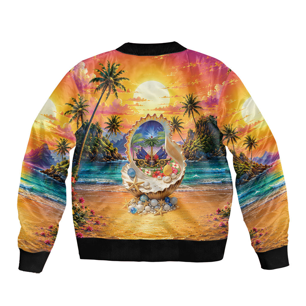 Haiti Bomber Jacket The Pearl Of The Antilles