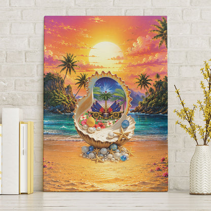 Haiti Canvas Wall Art The Pearl Of The Antilles