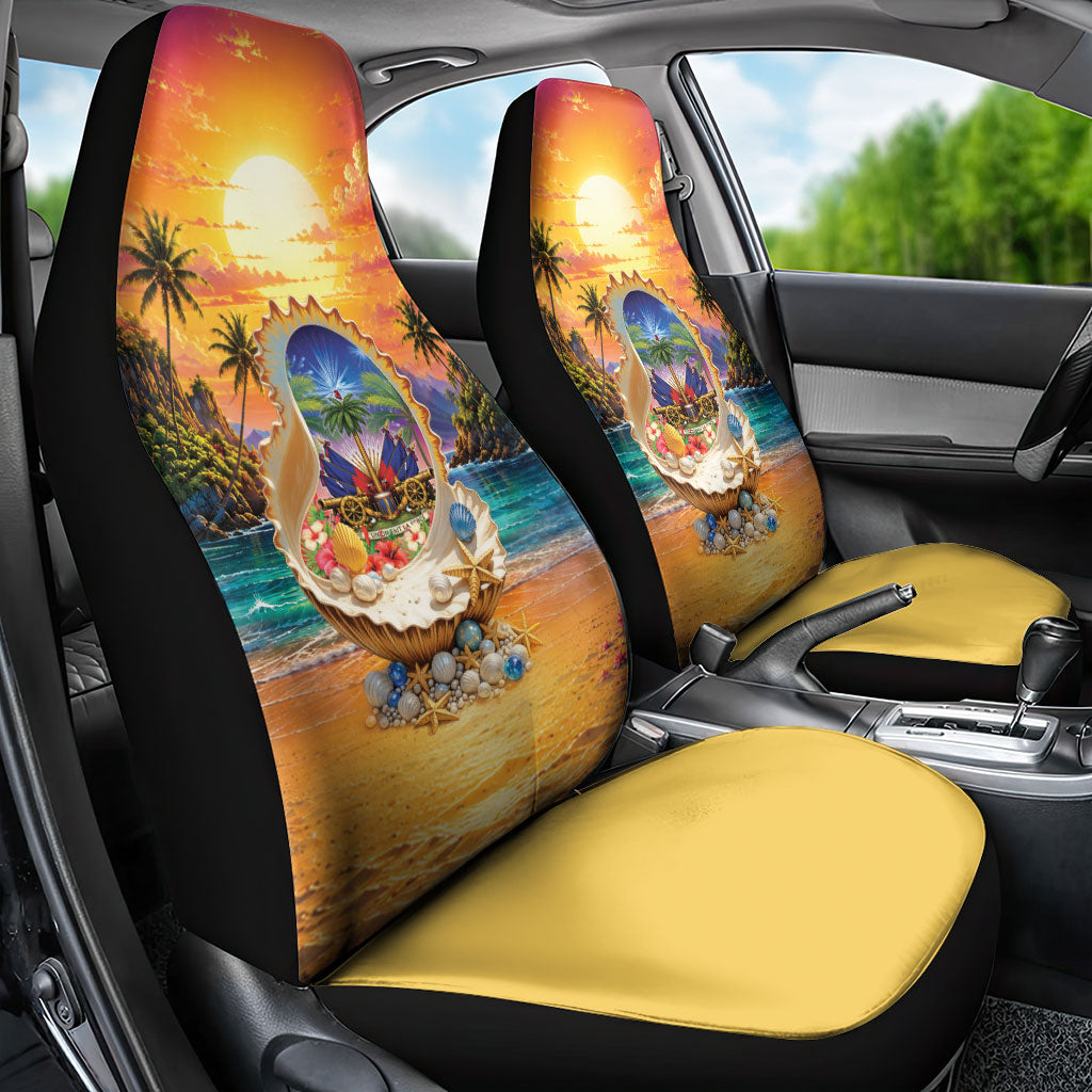 Haiti Car Seat Cover The Pearl Of The Antilles
