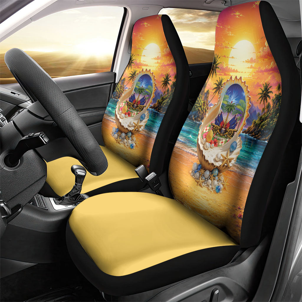 Haiti Car Seat Cover The Pearl Of The Antilles