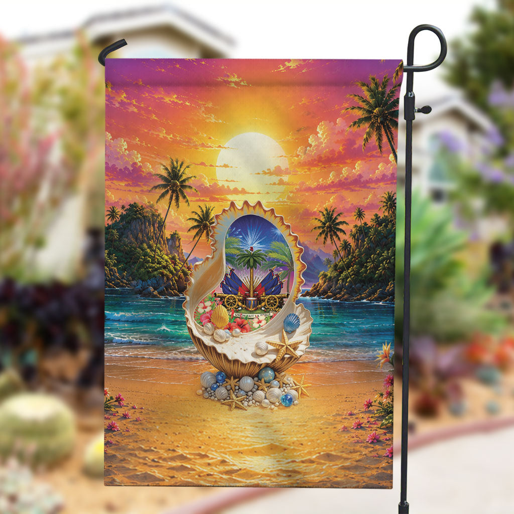 Haiti Garden Flag The Pearl Of The Antilles